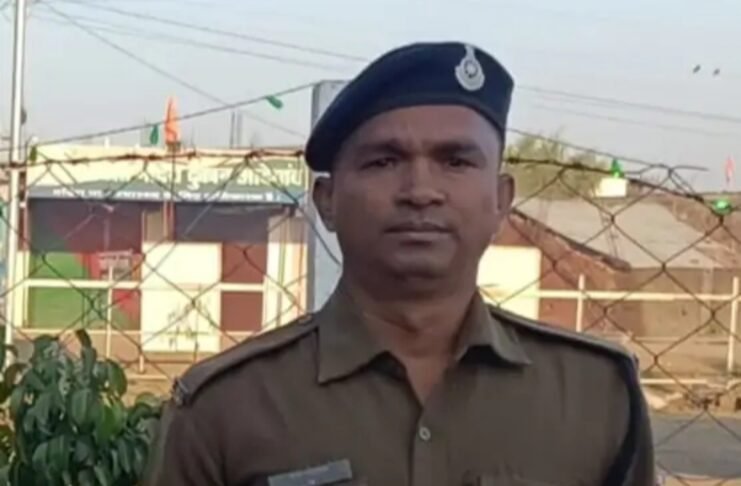 चुनाव डयूटी कर वापस लौट रहे प्रधान आरक्षक की सडक दुर्घटना में हुई मौत
