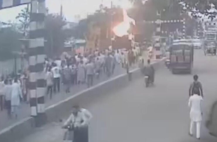 श्रावण मास के चैाथे सोमवार को काॅवड़ यात्रा के दौरान हादसा