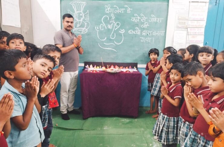 बच्चो को पढाई के प्रति रूचि पैदा करने का अनूठा कार्य किया जा रहा है