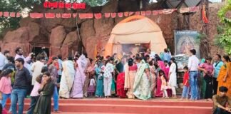 वैष्णोदेवी पहाडी में मातारानी के दर्शनो को टूटा श्रद्धालुओ का जनसैलाब