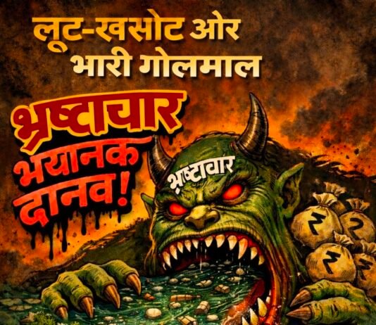 18 लाख की लागत से बनने वाला तालाब चढ रहा भ्रष्टाचार की भेंट