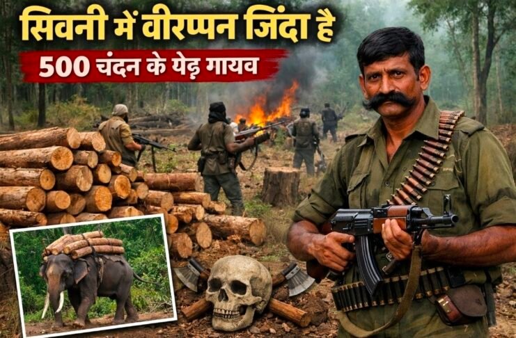 चंदन के पाॅच सौ वृक्षो को जमीन निगल गई या आसमान खा गया